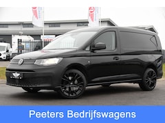 Volkswagen Caddy Cargo Maxi - 2.0 TDI Black Edition Cruise, Carplay, Stoelverwarming, 122pk, Automaat, Standkachel, Mult