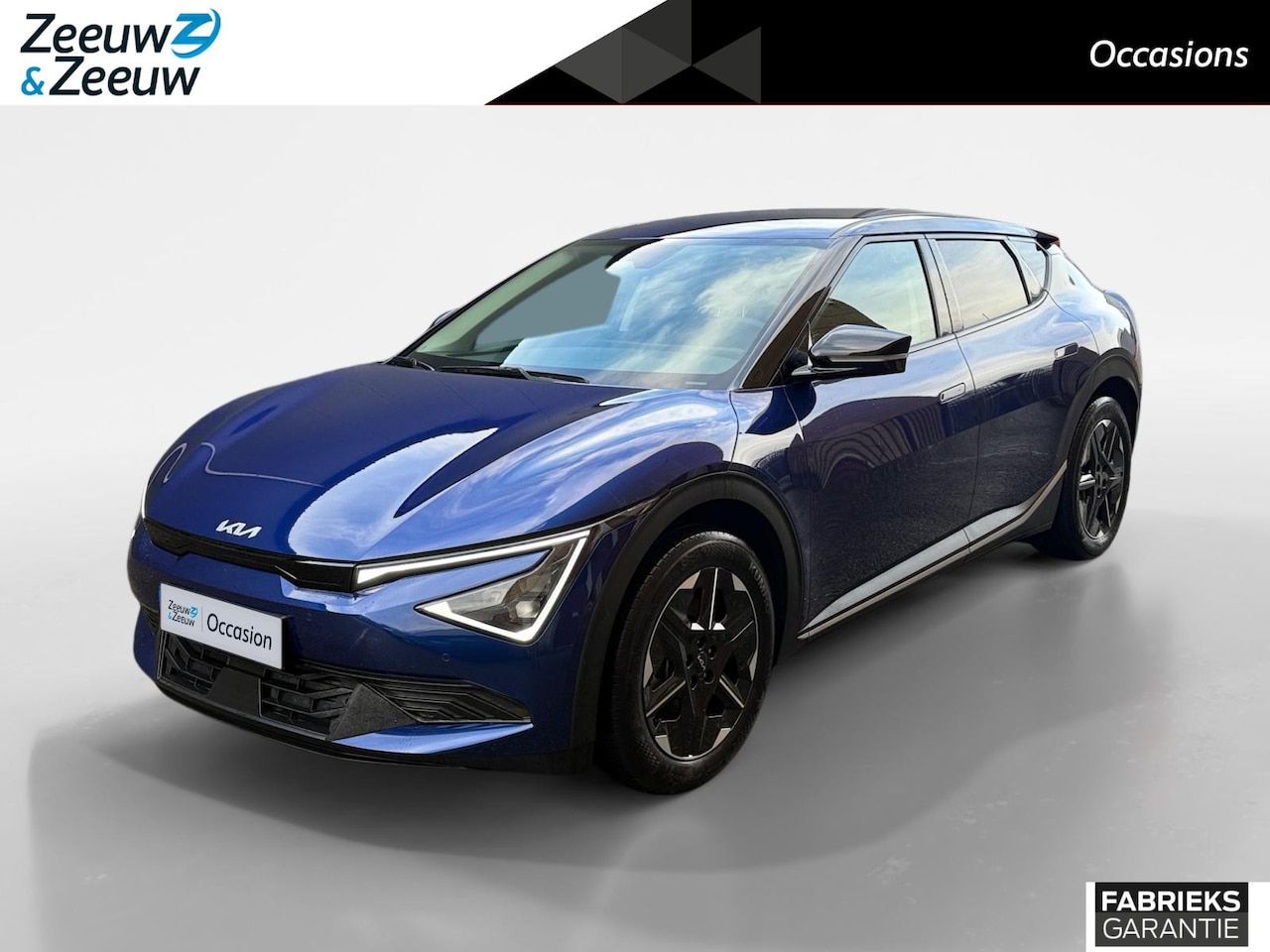 Kia EV6 - Light Edition 63 kWh Nieuw model | Fabrieksgarantie t/m 28-12-2031 + 3x 1 jaar* | BTW auto - AutoWereld.nl