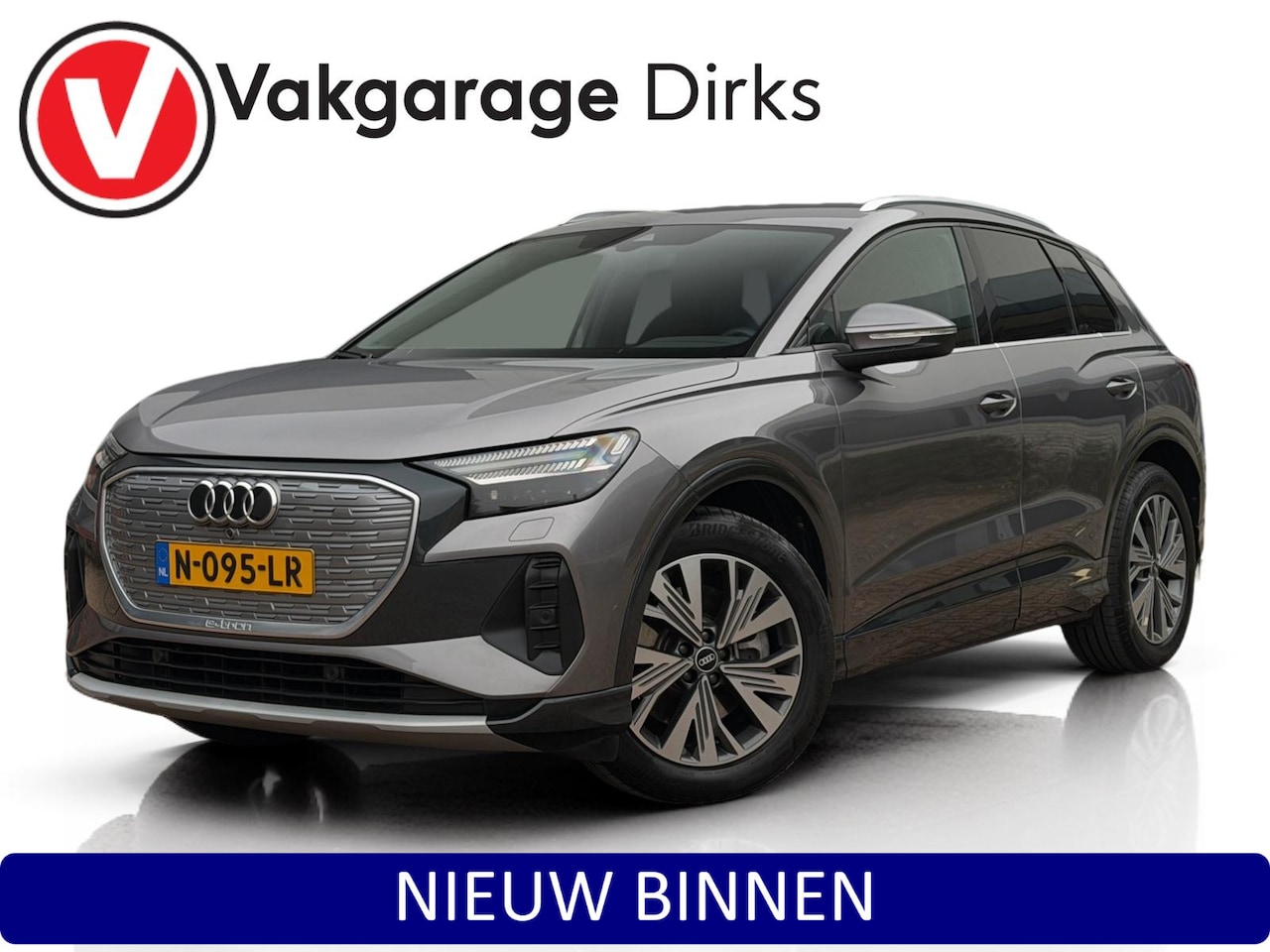 Audi Q4 e-tron - 40 204 PK Launch 77 kWh ✅ Matrix LED ✅ Stoelverwarming ✅ Trekhaak - AutoWereld.nl
