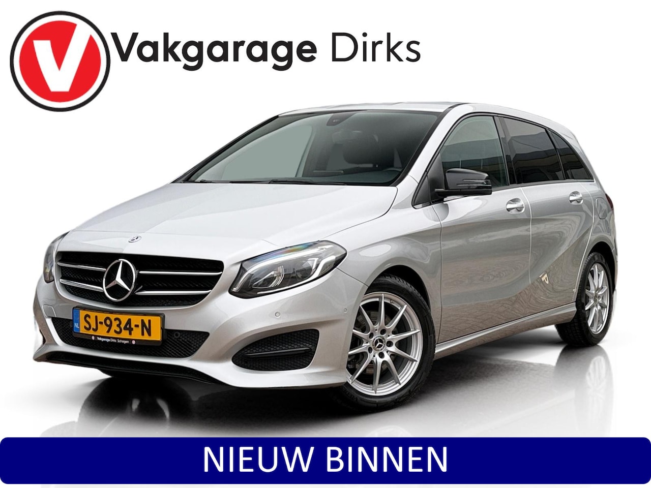 Mercedes-Benz B-klasse - 180 Aut7 Ambition ✅ LED ✅ Sportstoelen ✅ Navi - AutoWereld.nl