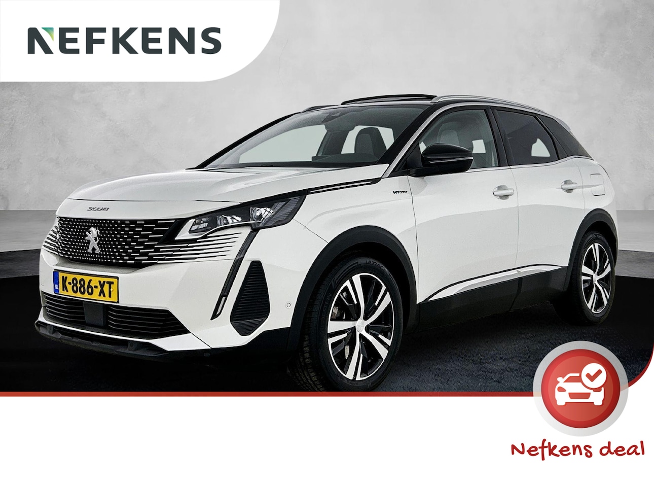 Peugeot 3008 - 1.6 HYbrid GT 225pk Automaat | 1ste Eigenaar | Schuif-/Kanteldak | Elektrische Achterklep - AutoWereld.nl
