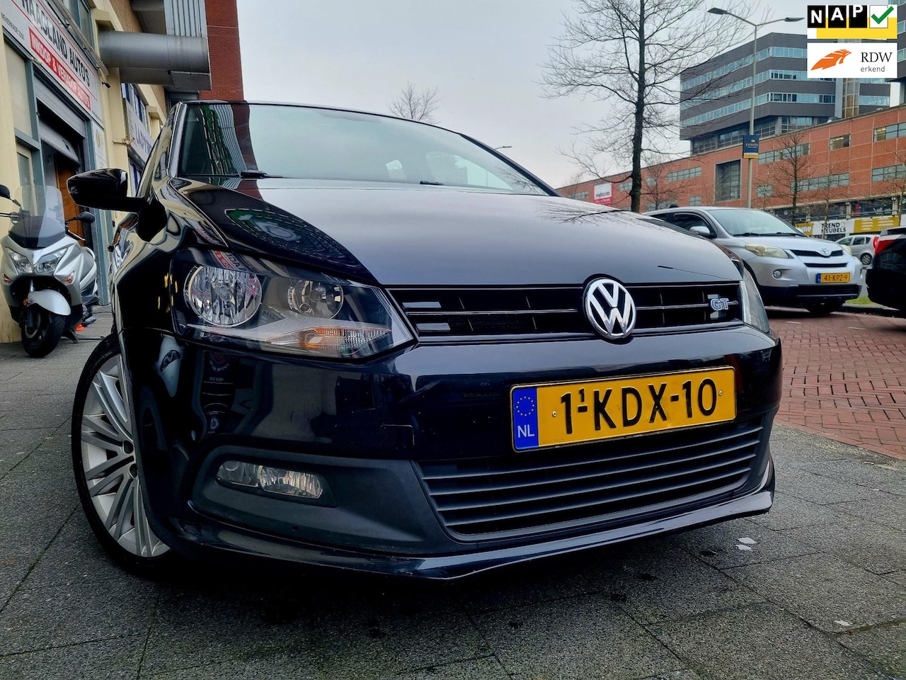 Volkswagen Polo - 1.4 TSI BlueGT 5drs Navi Rijd Nieuw - AutoWereld.nl