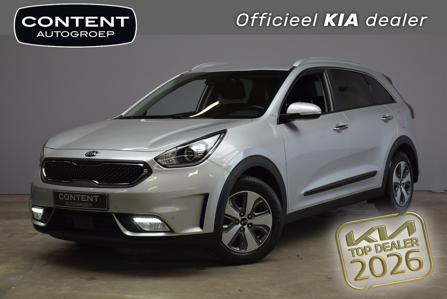 Kia Niro - 1.6 GDi Hybrid DynamicPlusLine 1.6 GDi Hybrid DynamicPlusLine - AutoWereld.nl