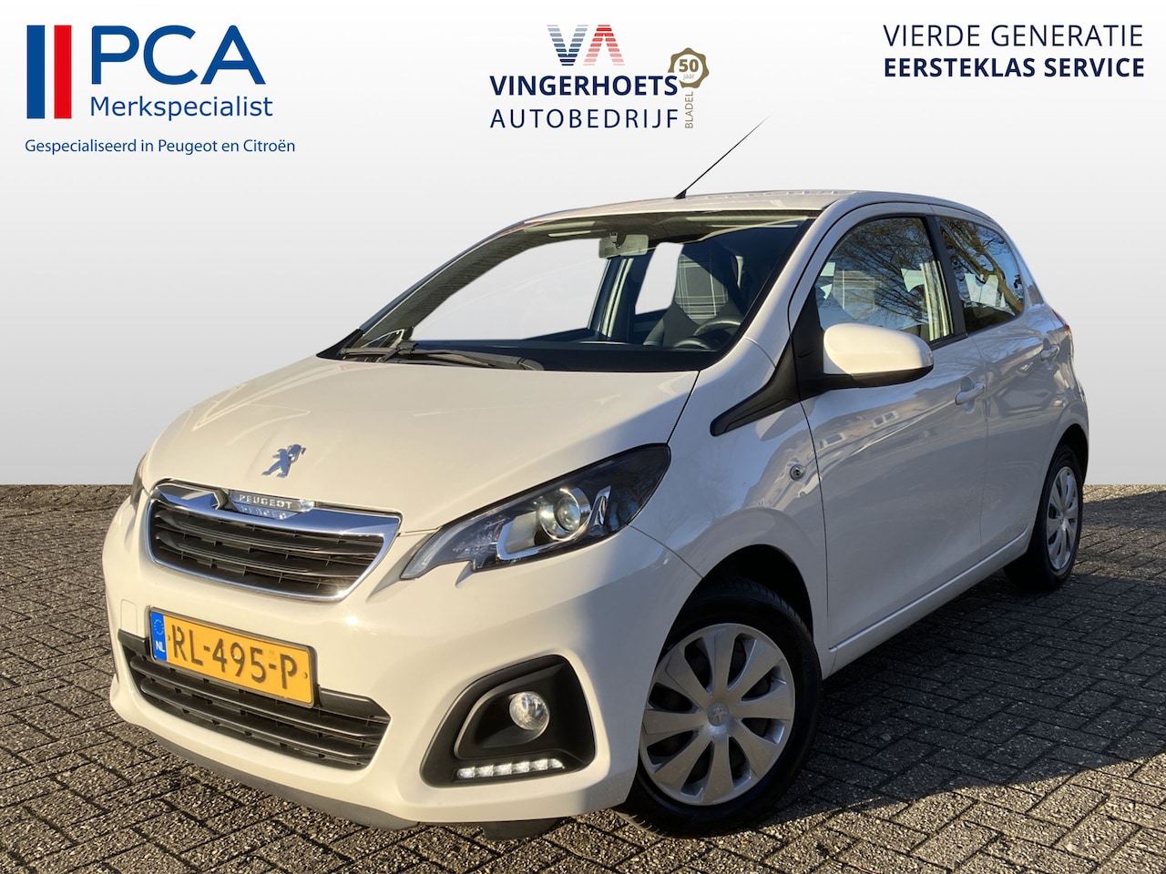 Peugeot 108 - 1.0 e-VTi Active **Airco-Radio-CD-Sprankelend wit** - AutoWereld.nl