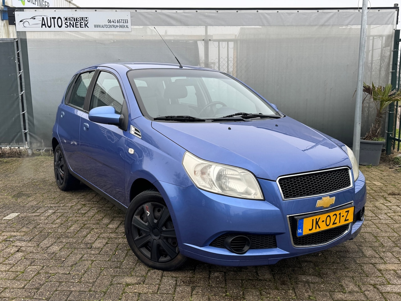 Chevrolet Aveo - 1.2 16V L B-clever - NWE APK - Elektr ramen - AutoWereld.nl