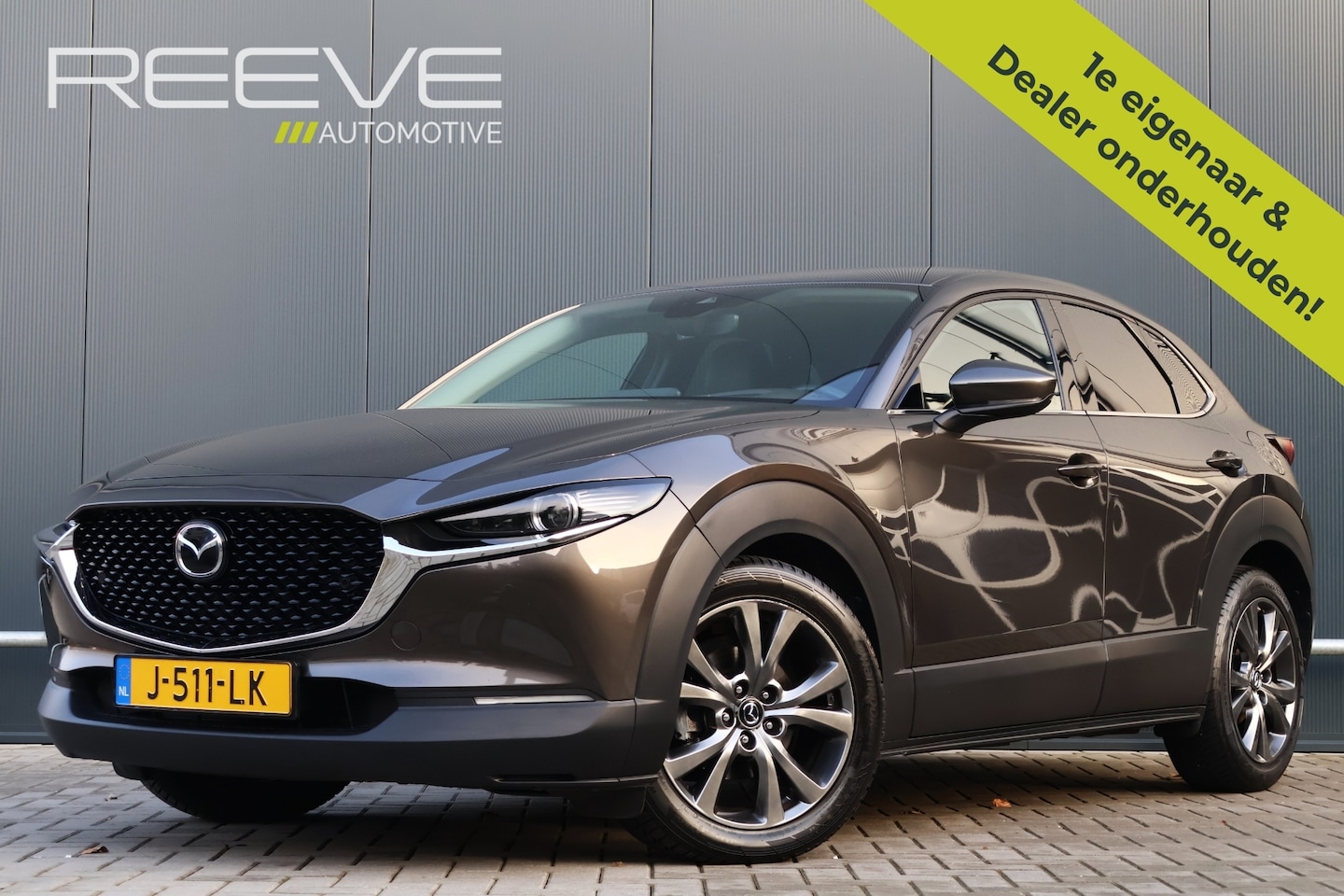 Mazda CX-30 - 2.0 e-SkyActiv-X M Hybrid Luxury Automaat | Leer | Trekhaak | Stoel- Stuurverwarming | App - AutoWereld.nl