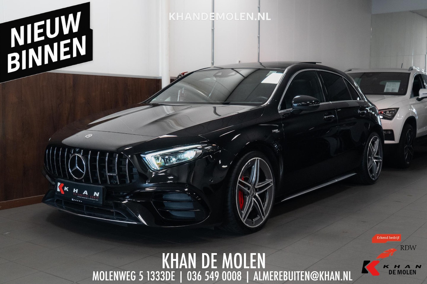 Mercedes-Benz A-klasse - AMG 45 S 4MATIC+ Edition 1 PANO|LEDER|PERFORMANCE|STOELKOELING - AutoWereld.nl