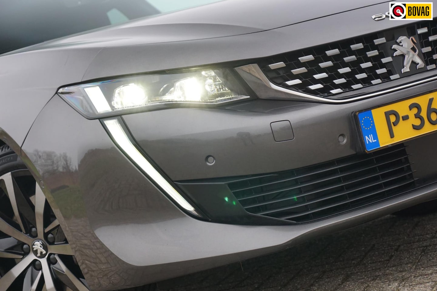 Peugeot 508 SW - 1.6 HYbrid 225pk GT Line - Gris Platinium - Camera/Carplay/Drive-assist - AutoWereld.nl