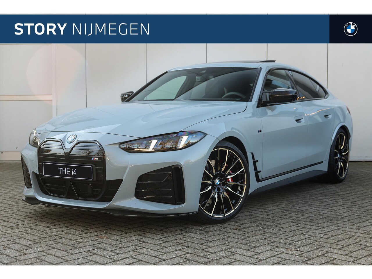 BMW i4 - eDrive40 High Executive M Sport / Schuif-kanteldak / Adaptieve LED / Parking Assistant Plu - AutoWereld.nl