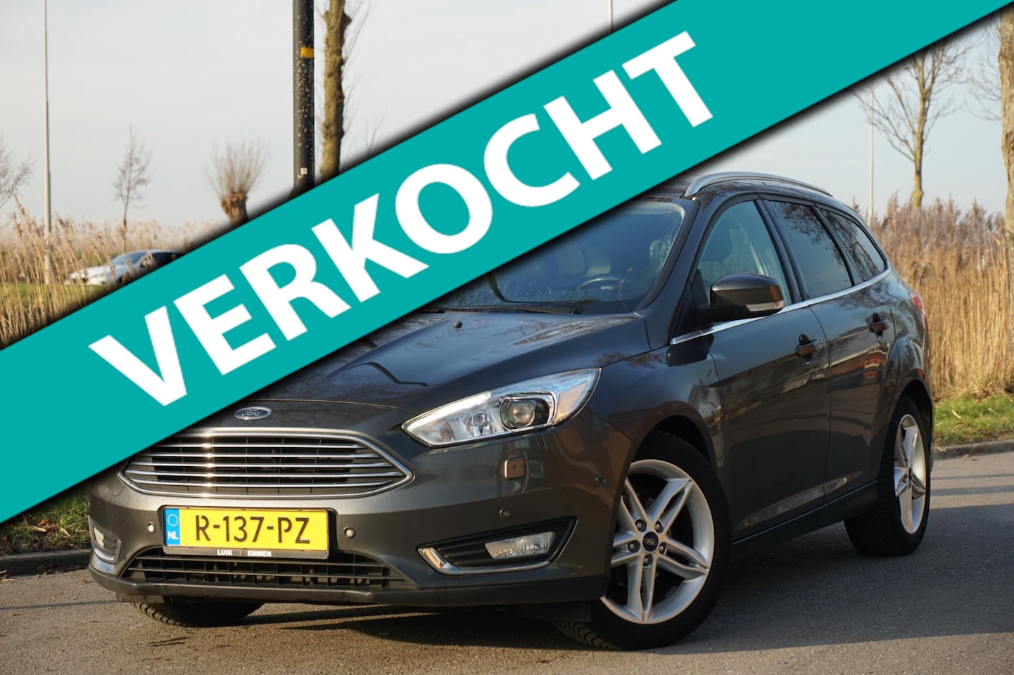 Ford Focus Wagon - 1.0 125PK | Magnetic Grey | Clima/NAV/Cruise/Winterpack - Keurig! - AutoWereld.nl