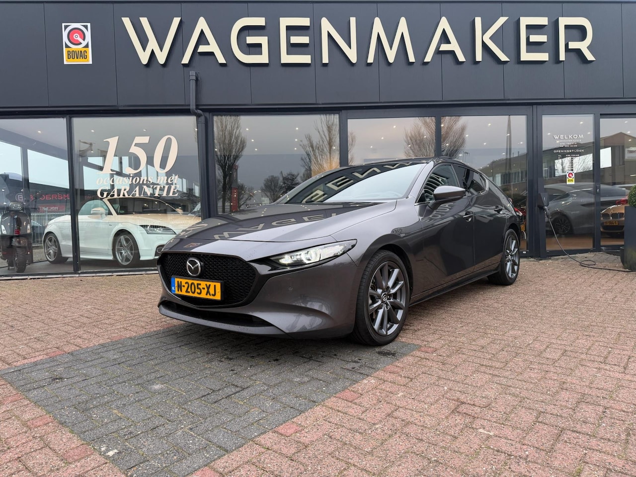 Mazda 3 - 2.0 e-SkyActiv-G M Hybrid 122 Luxury AUT|ACC|NAV|CAM - AutoWereld.nl