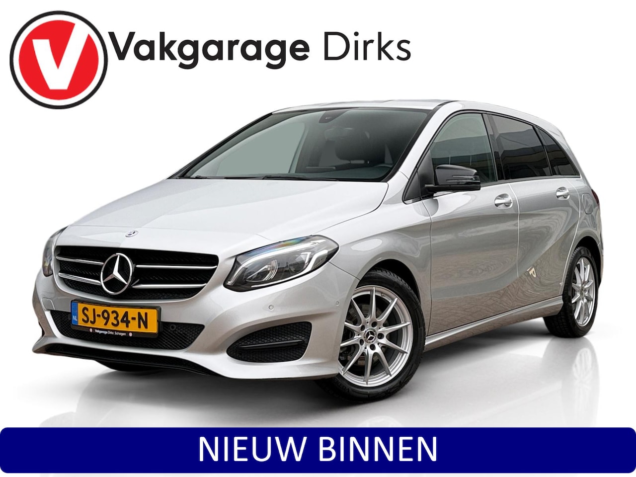Mercedes-Benz B-klasse - 180 Aut7 Ambition ✅ LED ✅ Sportstoelen ✅ Navi - AutoWereld.nl
