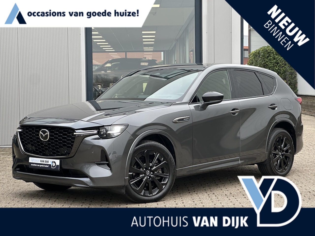 Mazda CX-60 - 2.5 e-SkyActiv PHEV Takumi Plus | Leder/Treh.Elektr./Adapt.Cruise/Head-Up/20-inch/BOSE - AutoWereld.nl