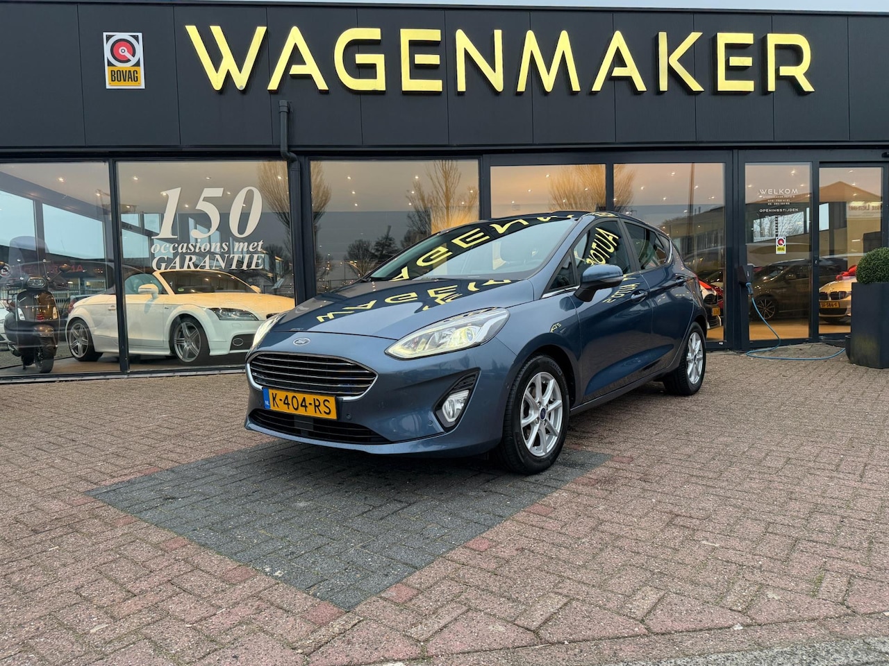 Ford Fiesta - 1.0 EcoBoost Titanium AUT|NAV|Cam|ACC|Stoel/stuurvw - AutoWereld.nl
