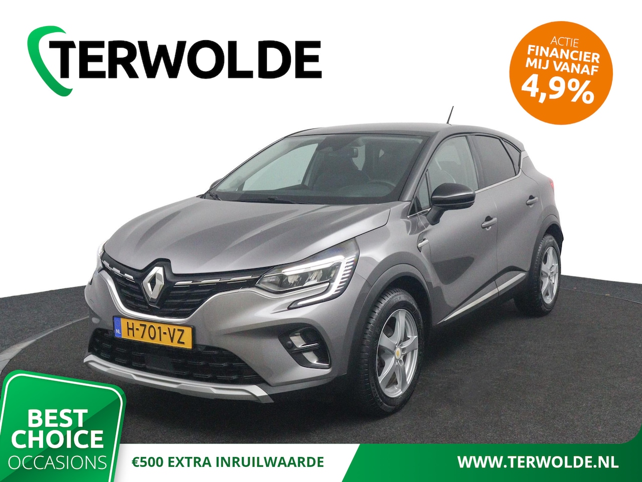 Renault Captur - TCe 130 EDC GPF Intens | AUTOMAAT | Apple Carplay/Android Auto | Parkeercamera | - AutoWereld.nl