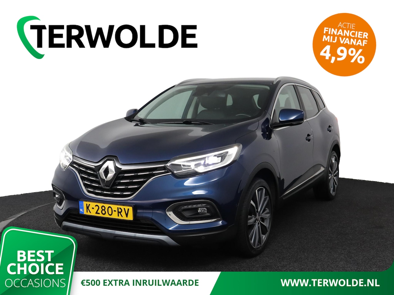 Renault Kadjar - TCe 140 Intens | Lederen Bekl. | Stoelverw. | 19" velgen | - AutoWereld.nl