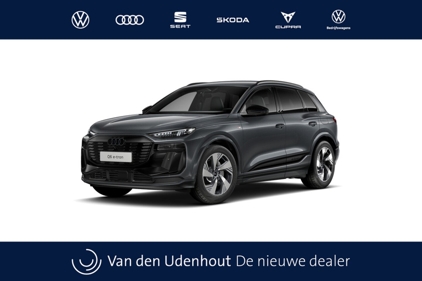 Audi Q6 e-tron - 252 1AT S edition Automaat | Adaptive air suspension | Exterieurpakket zwart - AutoWereld.nl