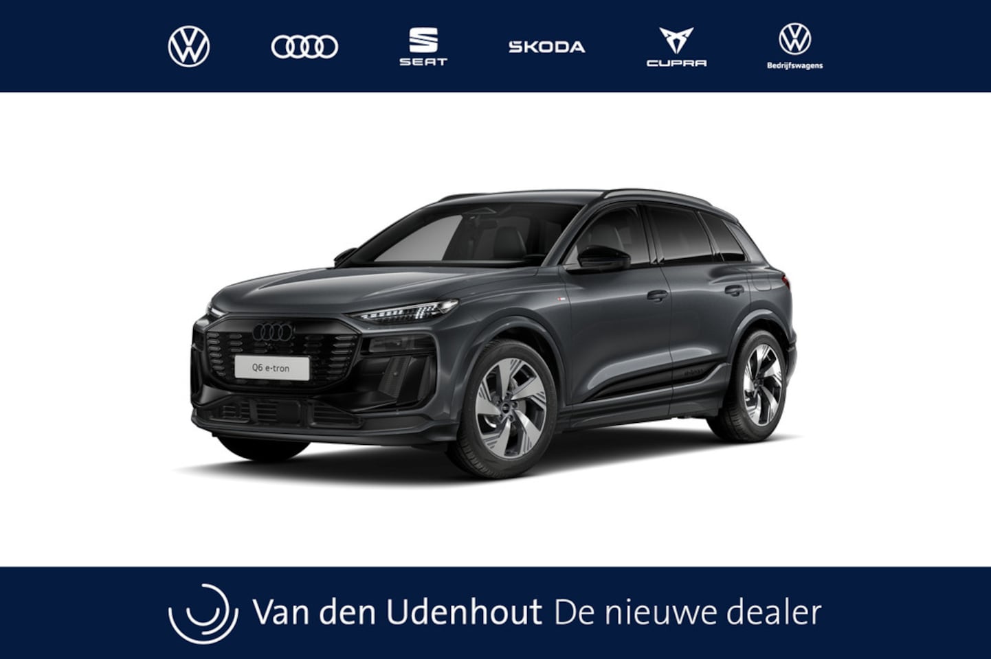 Audi Q6 e-tron - 252 1AT S edition Automaat | Adaptive air suspension | Exterieurpakket zwart - AutoWereld.nl