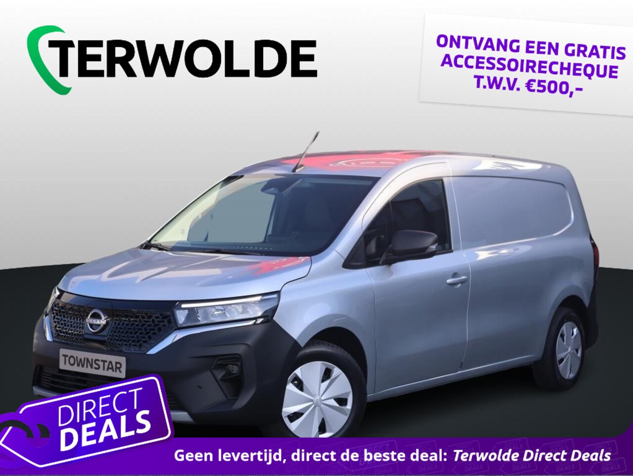 Nissan Townstar - N-Connecta L2 45kWh 123PK / 1500KG Geremd / Apple Carplay - AutoWereld.nl
