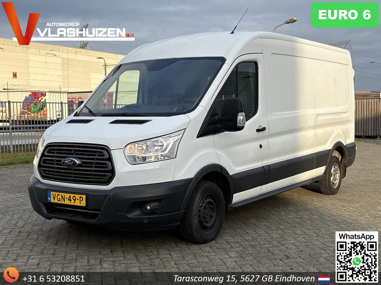 Ford Transit - 310 2.0 TDCI L3H2 Trend Euro 6 | € 6.450,- NETTO! | Bijrijdersbank | Cruise | Airco | Trek - AutoWereld.nl