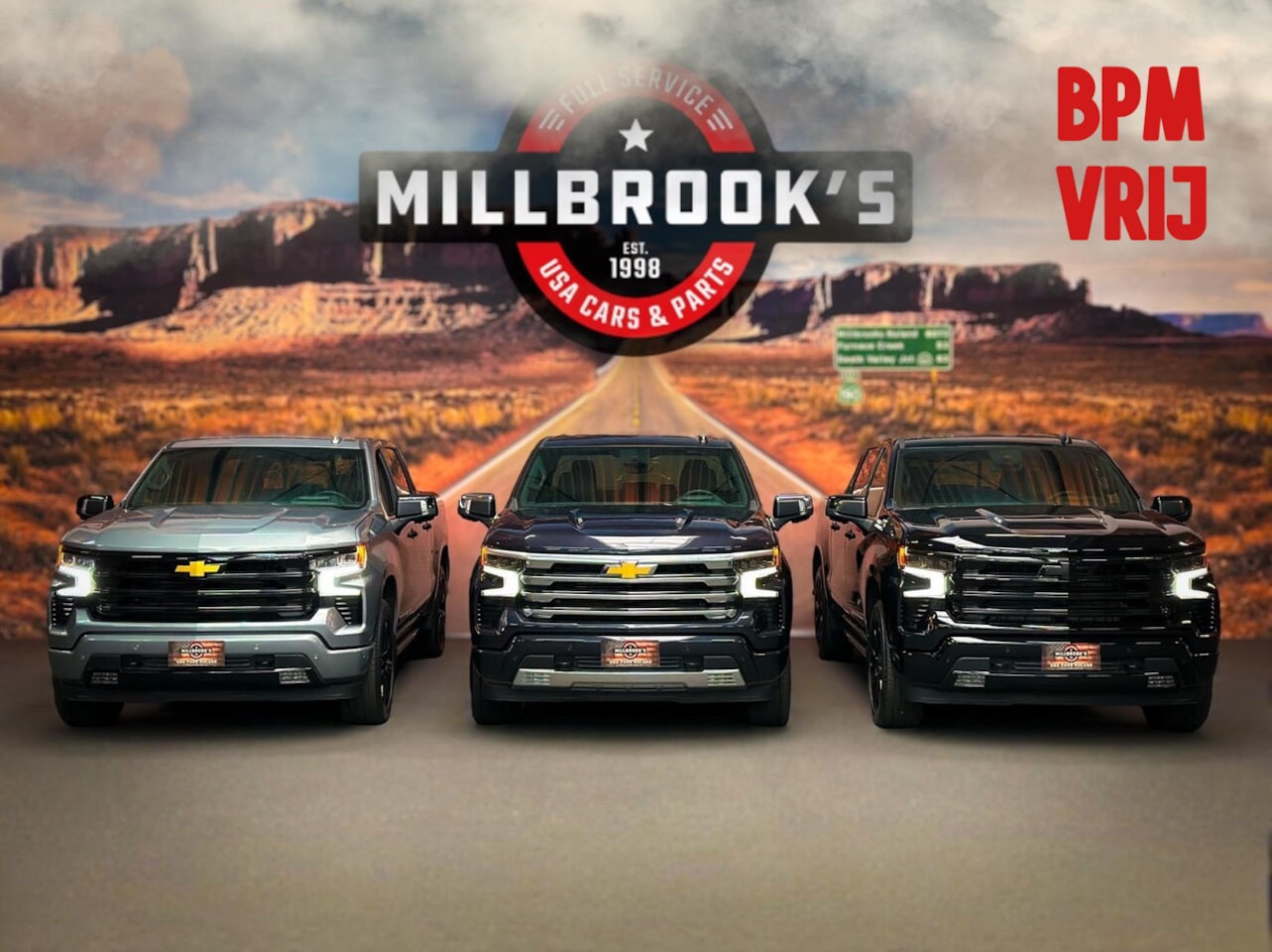 Chevrolet Silverado - USA High Country 6.2 V8 420 PK, BPM VRIJ, Full options - AutoWereld.nl