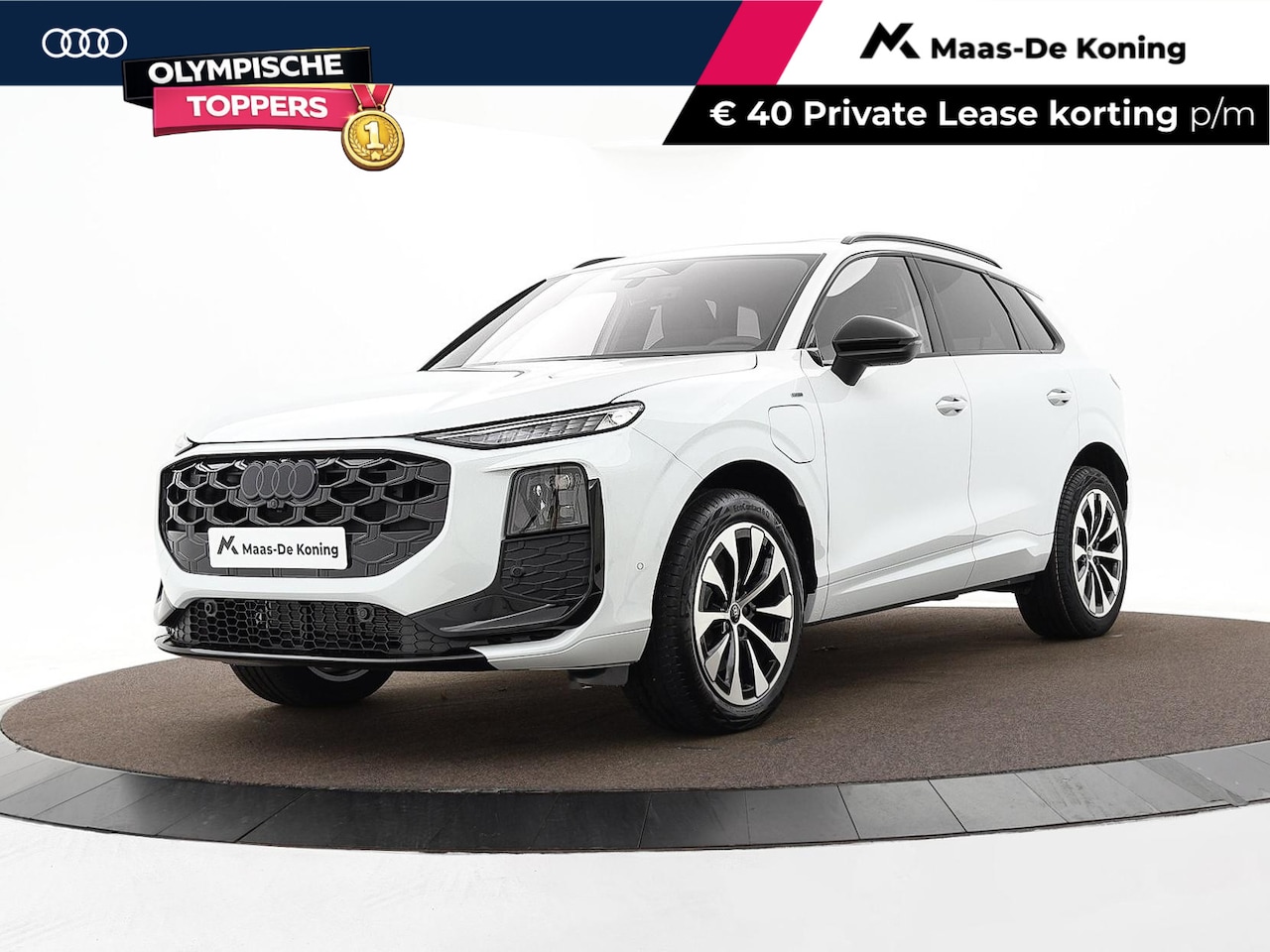 Audi Q3 - 1.5 e-hybrid S edition 272 PK · Panorama-glasdak · Techniekpakket plus · Optiekpakket zwar - AutoWereld.nl