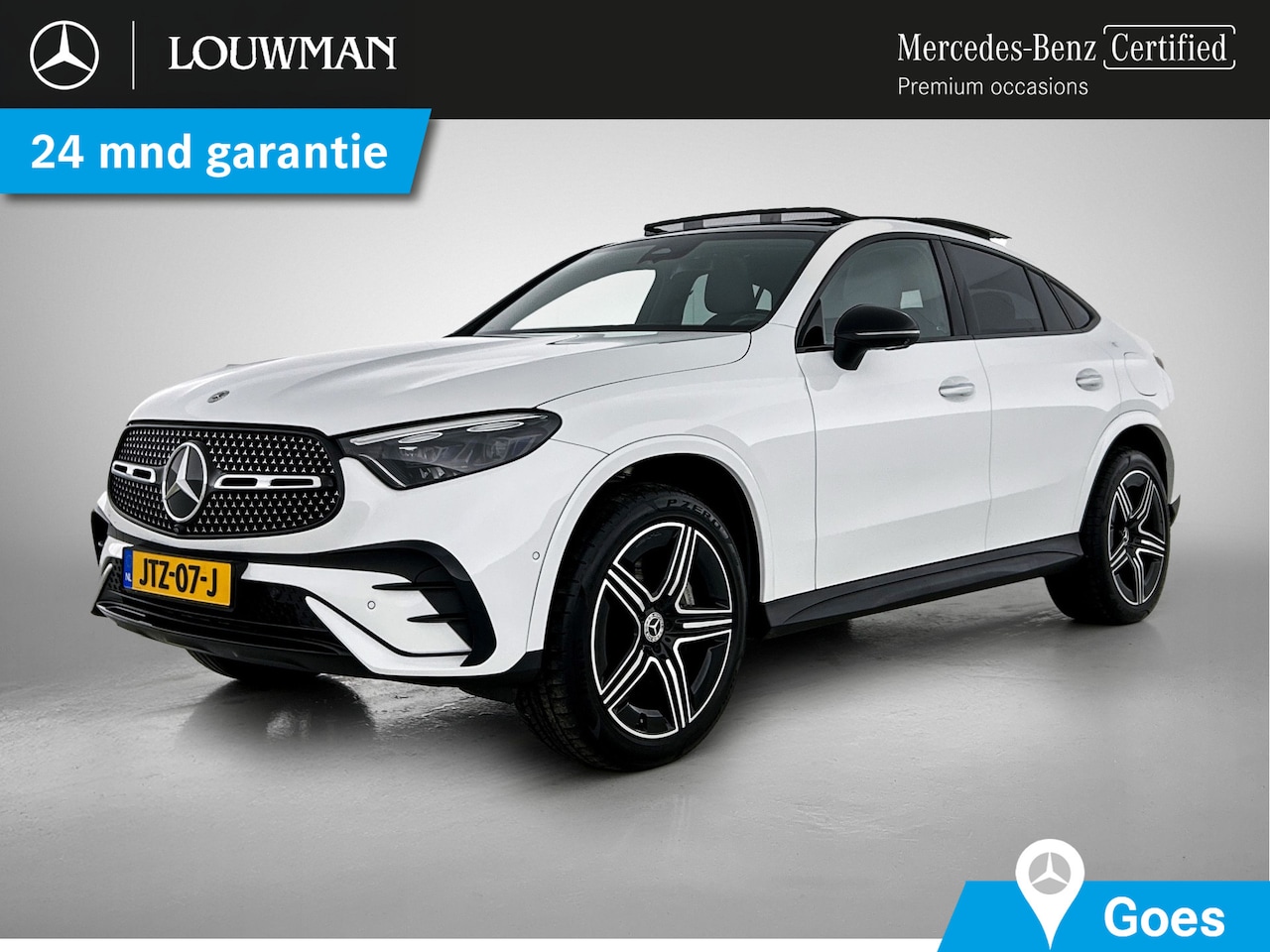 Mercedes-Benz GLC-klasse Coupé - 300 e 4MATIC AMG Nightpakket Plug-In Hybride | Trekhaak | Panoramadak | Alarm | Burmester® - AutoWereld.nl