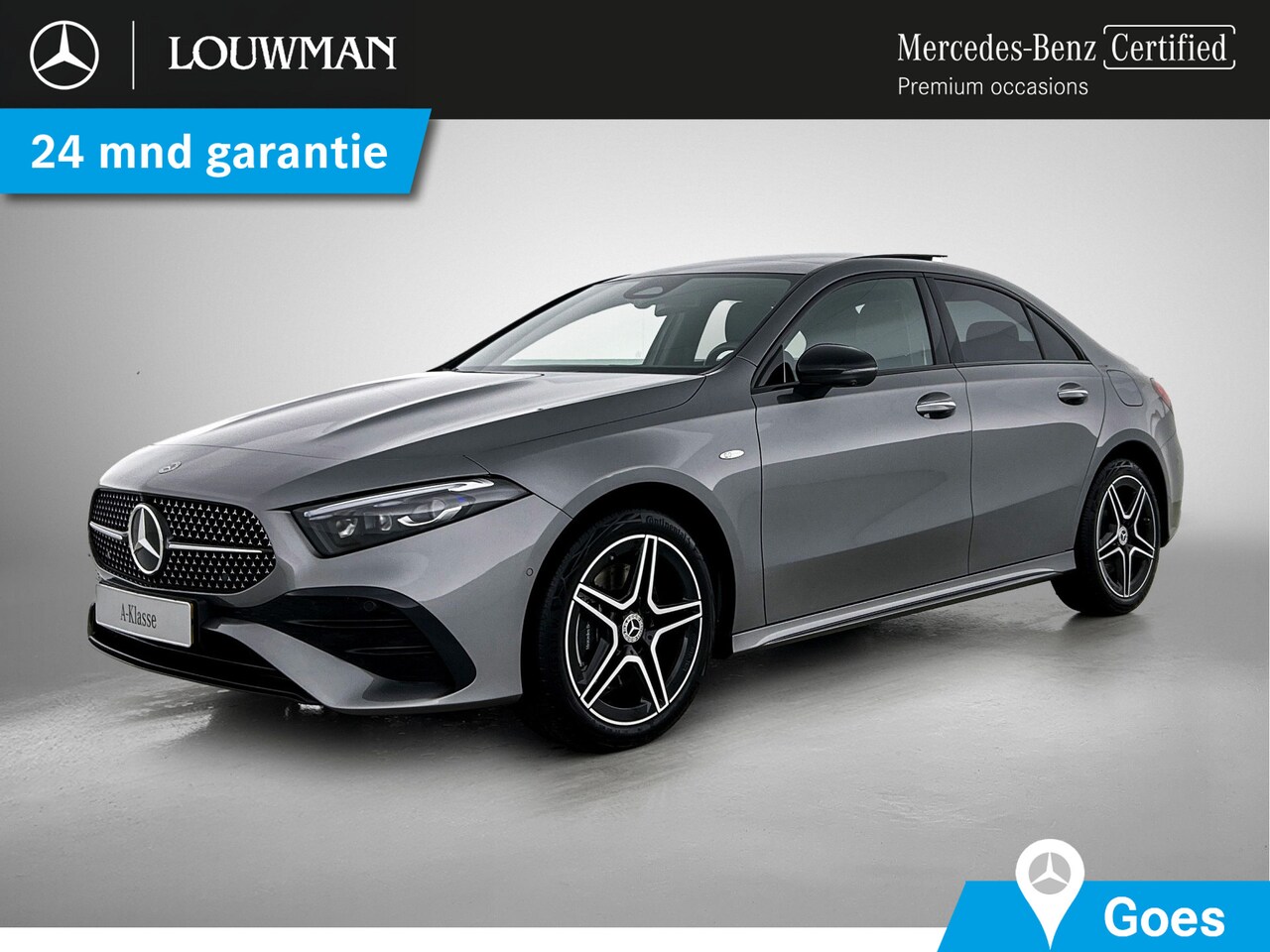 Mercedes-Benz A-klasse - 250 e Business Solution AMG AMG Line | NIght Pakket | Panorama Schuif-Kanteldak | Sfeerver - AutoWereld.nl