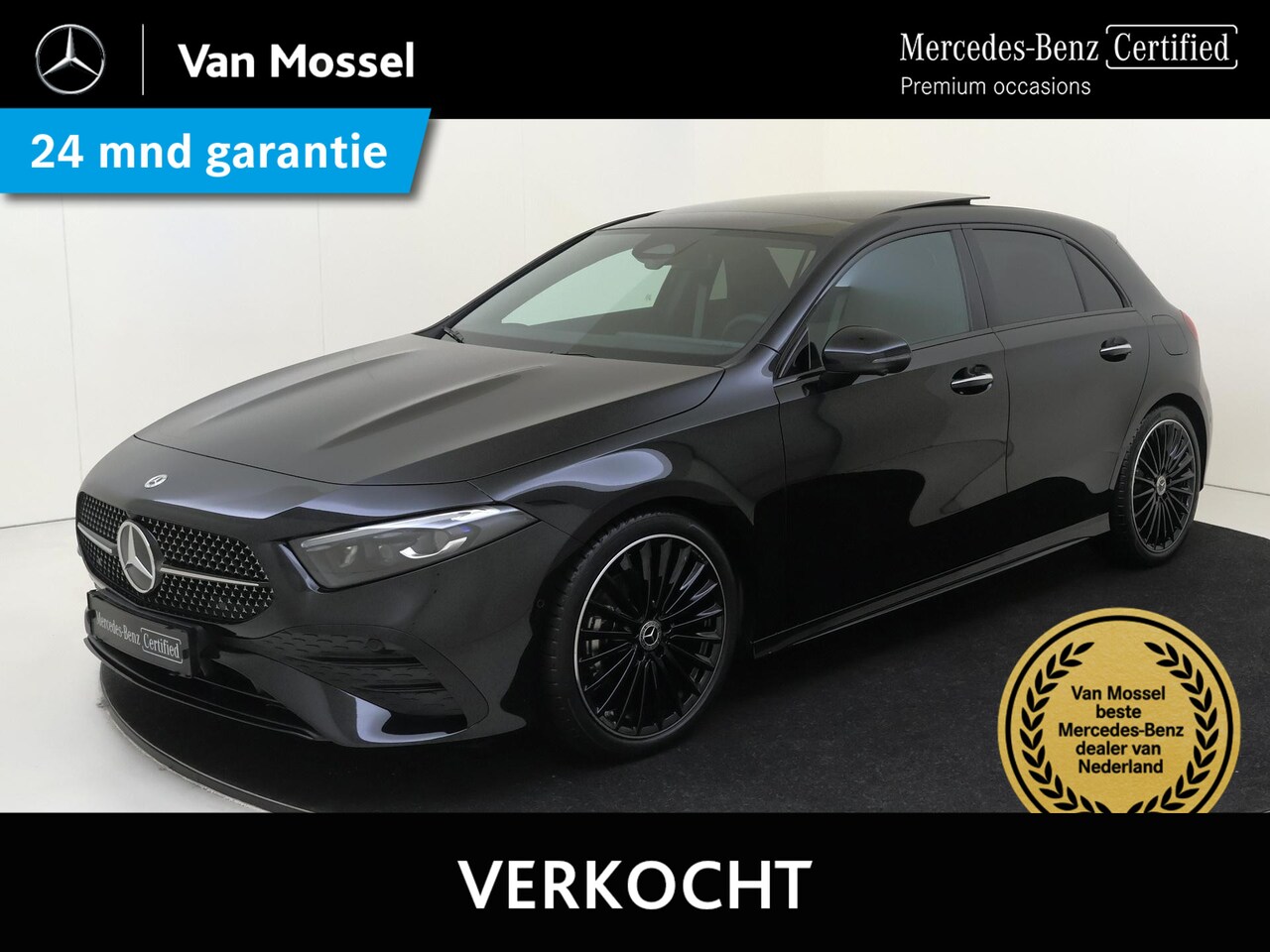 Mercedes-Benz A-klasse - 180 AMG Line / Achteruitrijcamera / Panorama-schuifdak / Night-Pakket / 19Inch-Multispaaks - AutoWereld.nl