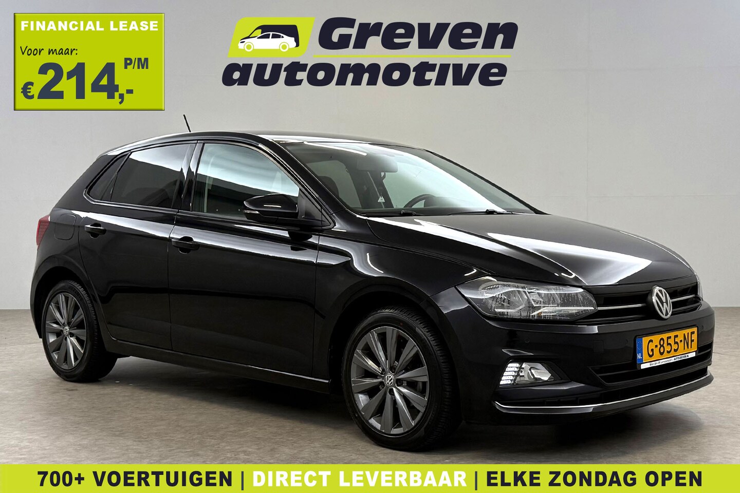 Volkswagen Polo - 1.0 TSI Highline | Carplay | Adap. Cruise | Clima | LED | Parkeersens. | NAP - AutoWereld.nl
