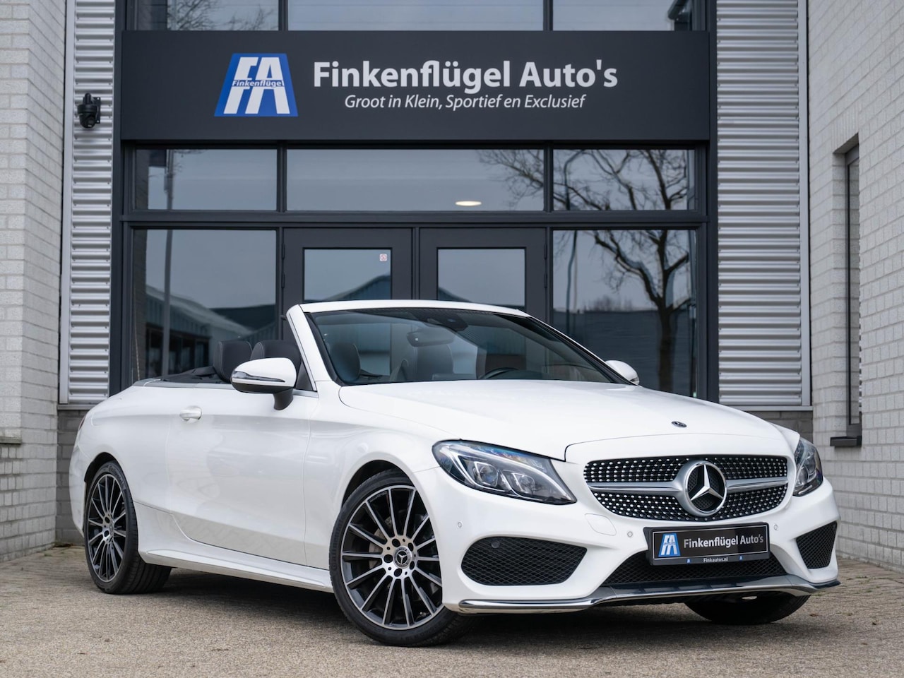 Mercedes-Benz C-klasse Cabrio - C200 AMG-line F1 |Led |H.Leder | - AutoWereld.nl