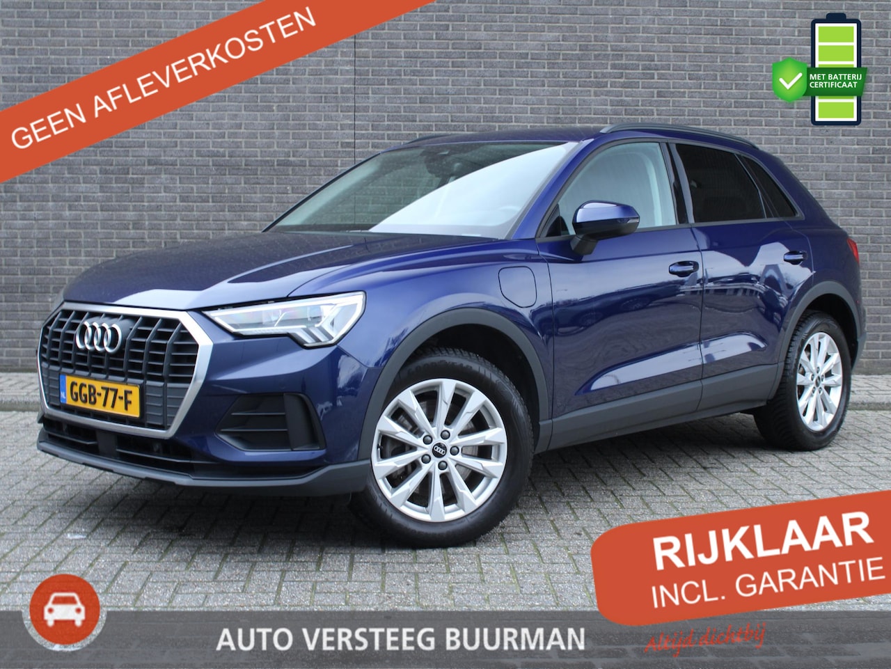 Audi Q3 - 45 TFSI e S-Edition Inclusief batterijcertificaat, PHEV Automaat, Digitaal Display, Keyles - AutoWereld.nl