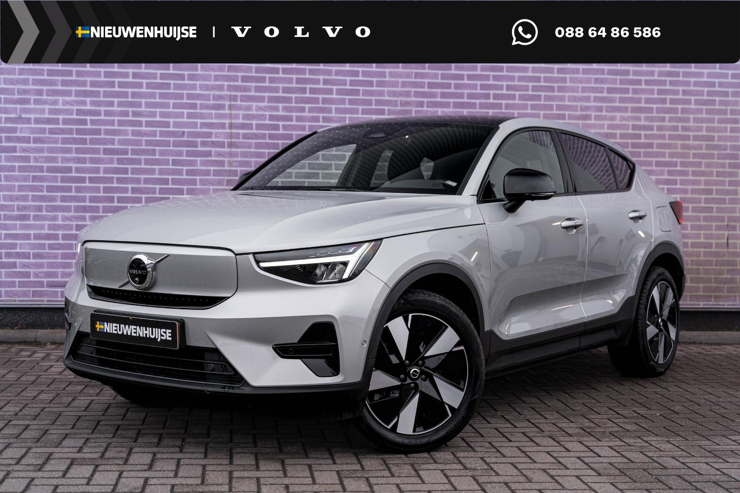 Volvo EC40 - Single Motor Extended Range 82 kWh Plus | Google | Stoel-/Stuurverwarming | 360 Camera | A - AutoWereld.nl