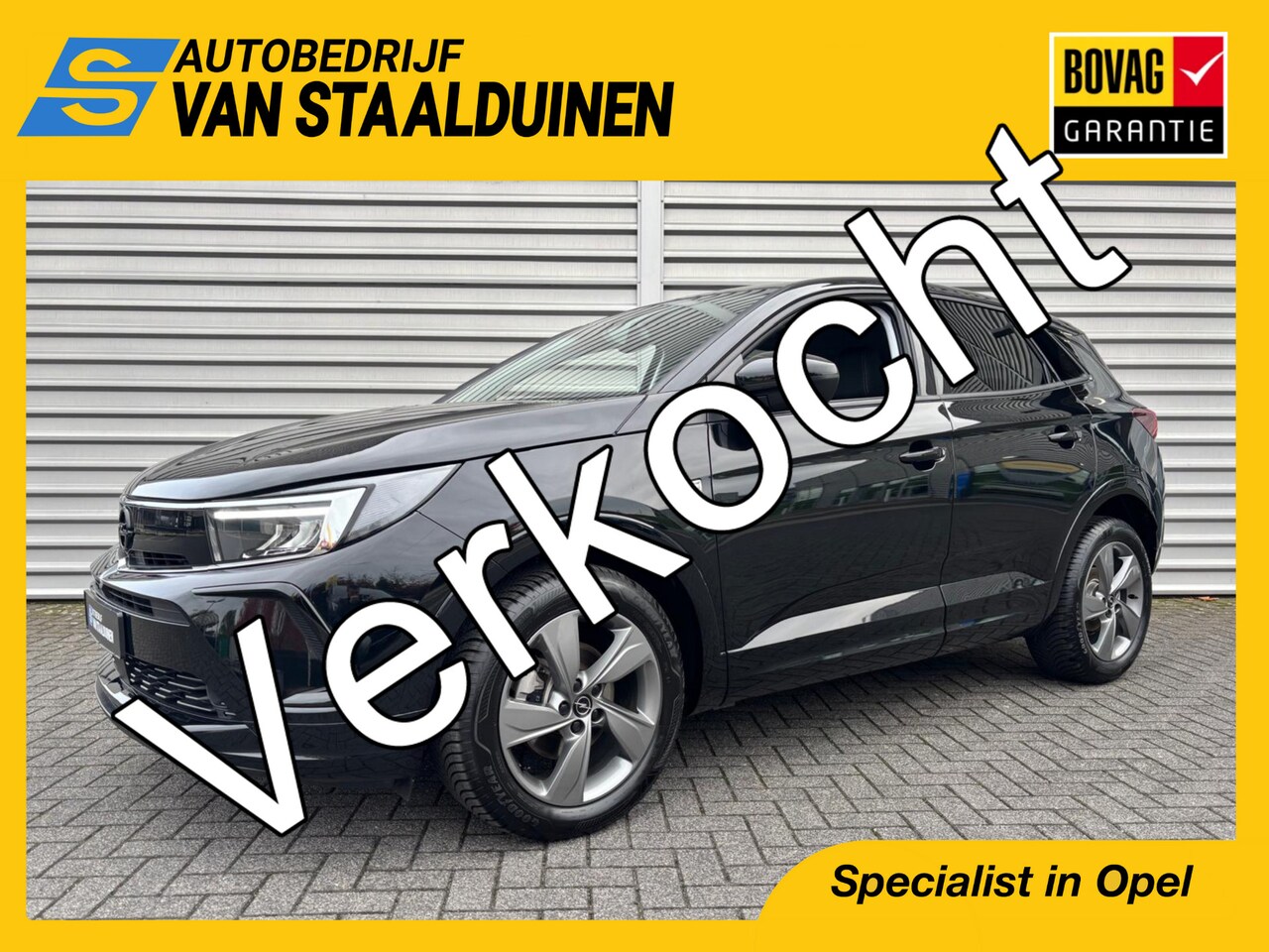 Opel Grandland - 1.2 Turbo GS Line | Apple Carplay | Navigatie | Metalliclak | Donker getint glas | 18 inch - AutoWereld.nl