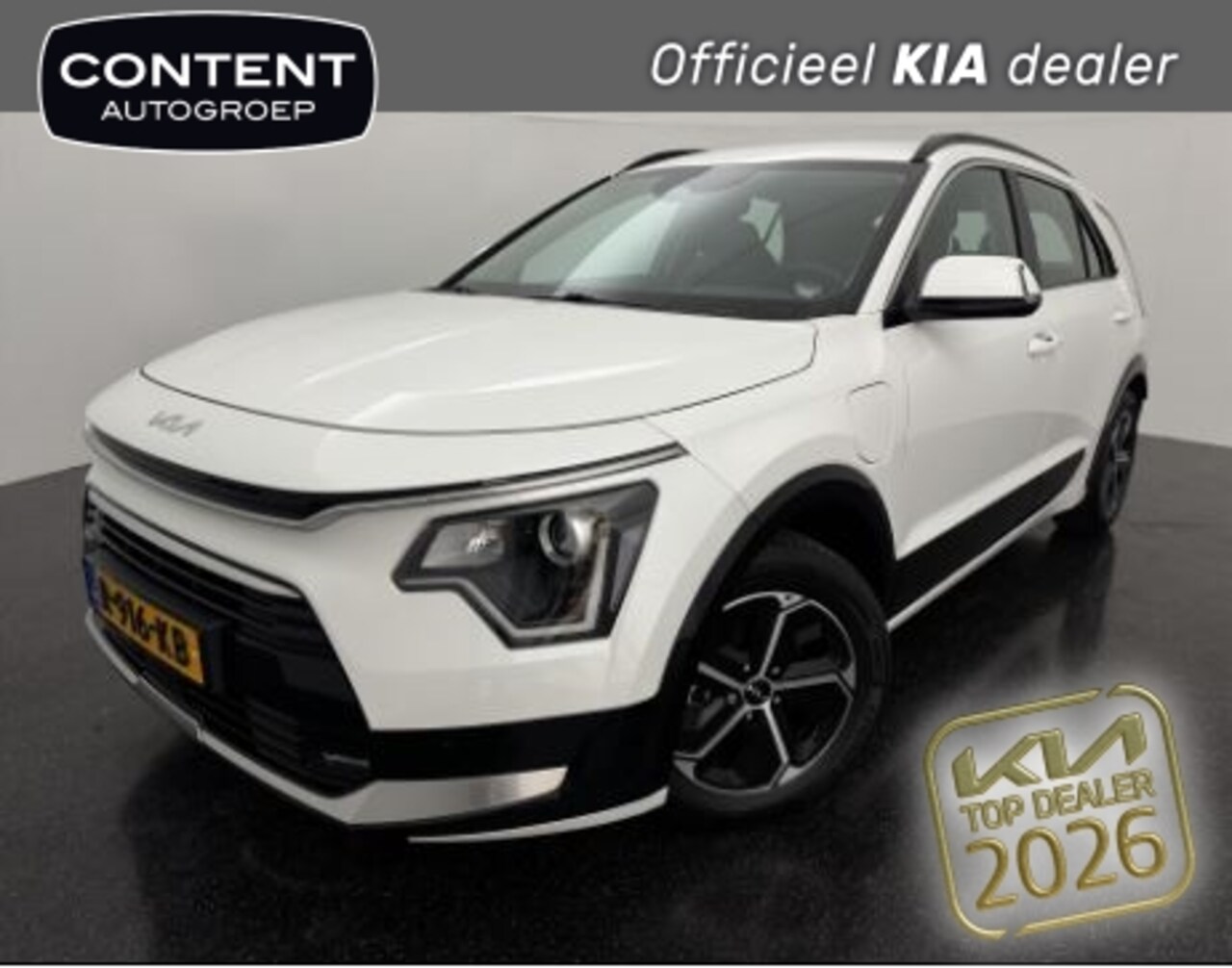 Kia Niro - 1.6 GDi Plug-in Hybrid 183pk DCT6 DynamicLine | Trekhaak - AutoWereld.nl
