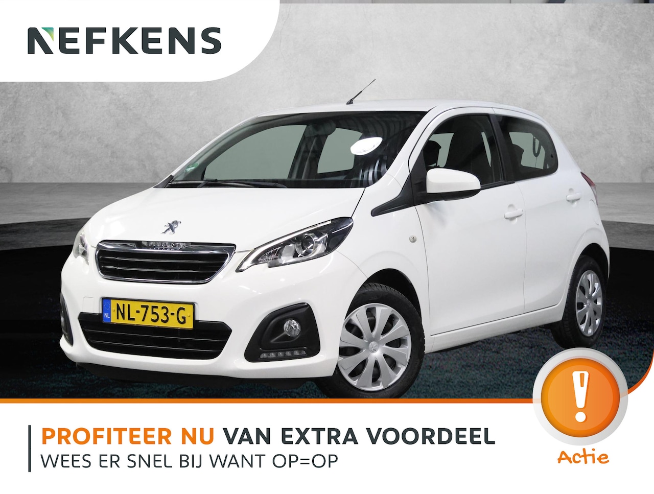 Peugeot 108 - 1.0 e-VTi Blue Lion | Airco | Bluetooth | LED | Start/Stop Systeem | Buitenspiegels elektr - AutoWereld.nl
