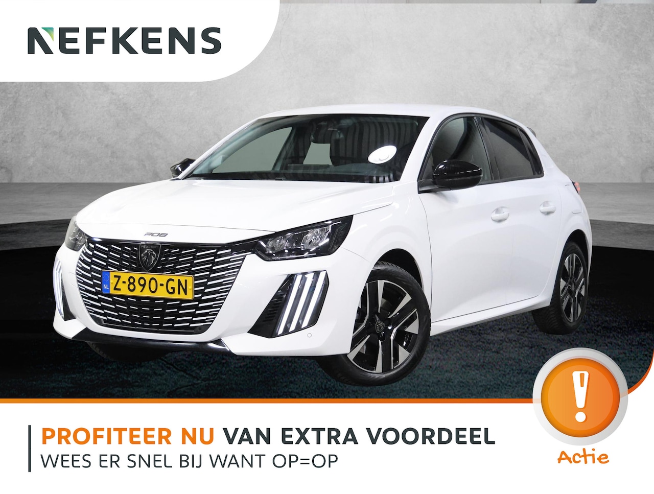 Peugeot 208 - Hybrid 100PK e-DCS6 Allure | 1ste eigenaar | AppleCarplay/AndroidAuto | Parkeersensoren | - AutoWereld.nl