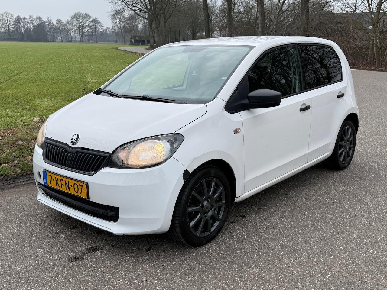 Skoda Citigo - 1.0 Greentech Arctic | AIRCO | 5DRS | LANGE APK | KIJK FOTOS ! - AutoWereld.nl