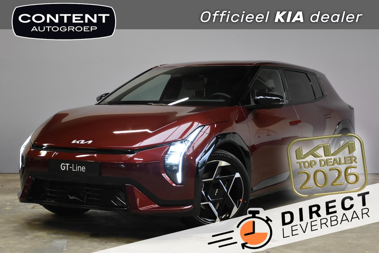 Kia EV4 - 81,4 kWh 204PK GT-Line Business Edition NIEUW - DIRECT LEVERBAAR - AutoWereld.nl