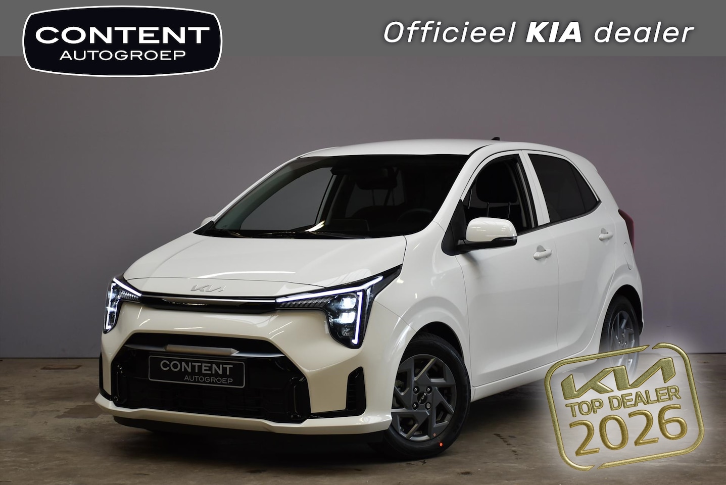 Kia Picanto - 1.0 GDI 4-zits DynamicPlusLine NIEUW - LEVERBAAR - AutoWereld.nl