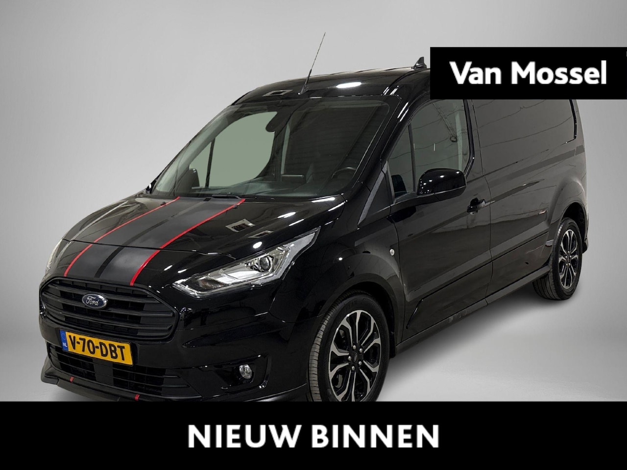 Ford Transit Connect - 1.5 EcoBlue L2 Sport Automaat Camera ECC LHalf-leder Navigatie Carplay LM velgen Stoelverw - AutoWereld.nl