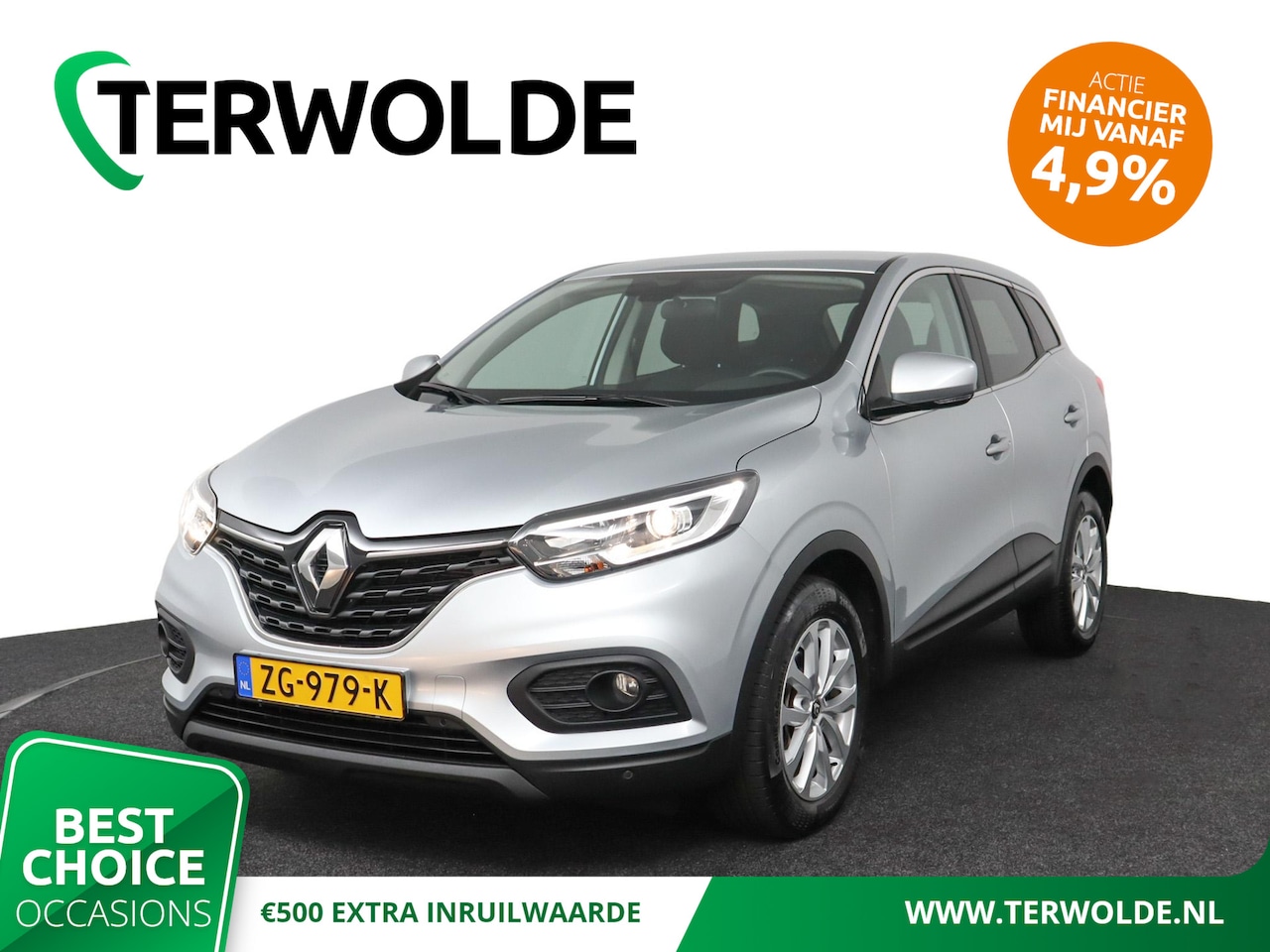 Renault Kadjar - TCe 140 EDC GPF Zen | AUTOMAAT | Unieke Kilometerstand |  Navigatie | - AutoWereld.nl