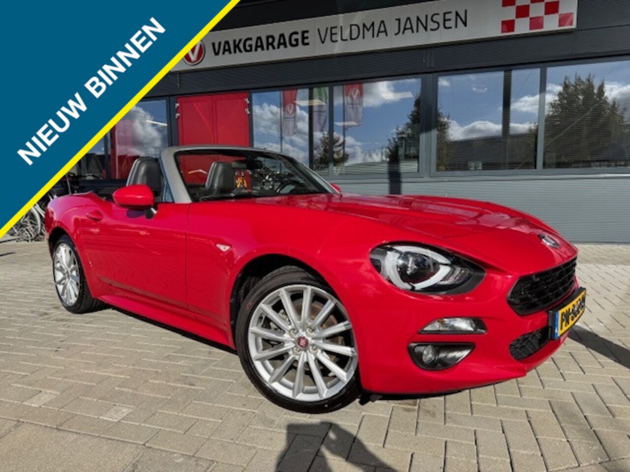 Fiat 124 Spider - 1.4 MULTI AIR TURBO LUSSO CABRIOLET - AutoWereld.nl
