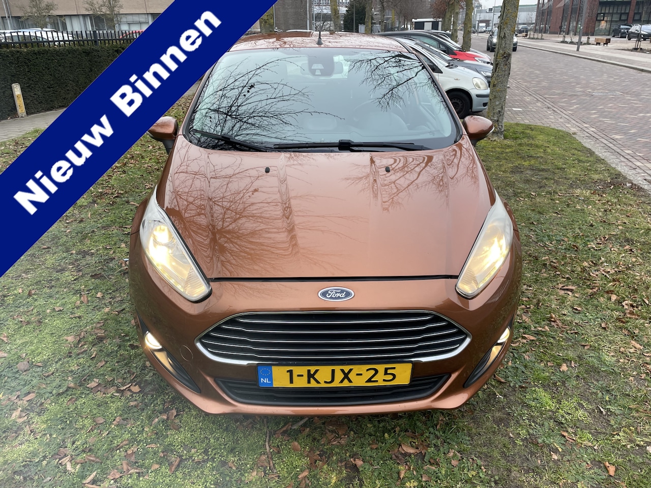 Ford Fiesta - 1.6 TDCi Lease Titanium Apk oké bom vol opties 1e eigenaar loopt en rijdt 100% klein deukj - AutoWereld.nl