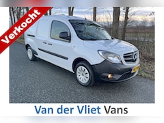 Mercedes-Benz Citan - 109 CDI 90pk E6 Extra Lang BPM Vrij Lease €240 p/m, Airco, Cruise controle, Laadbrug, Schu
