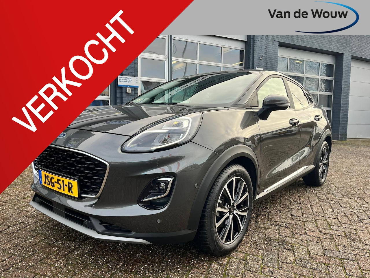 Ford Puma - 1.0 EcoBoost Hybrid Titanium X 1.0 EcoBoost Hybrid Titanium X 125 PK Mild Hybrid - AutoWereld.nl