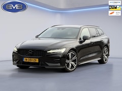 Volvo V60 - 2.0 B4 205 pk R-Design sport, Black edition, vele opties, sport leder, dealer onderhouden,