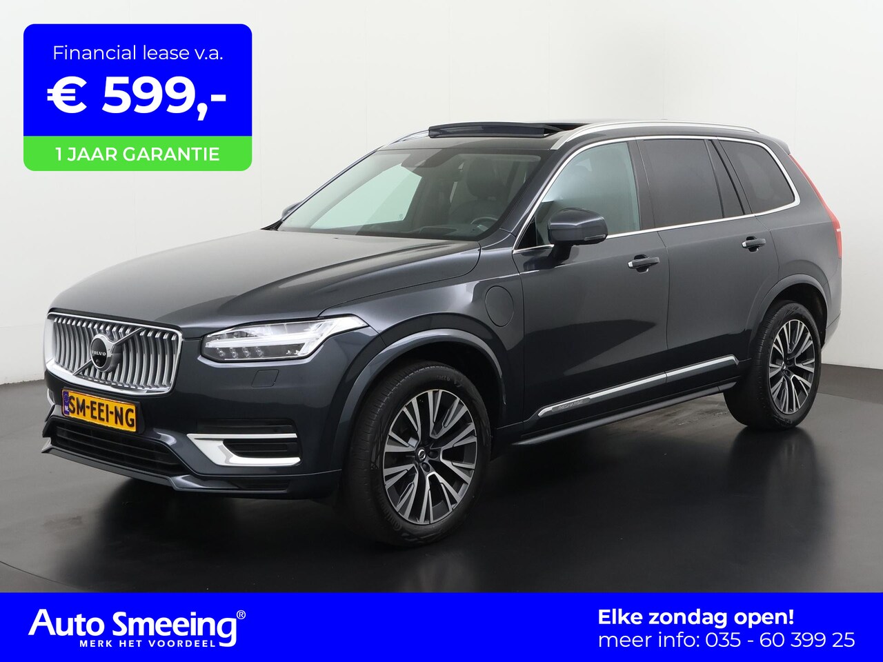 Volvo XC90 - 2.0 T8 Recharge AWD Inscription | Panoramadak | Luchtvering | Bowers & Wilkins | Zondag Op - AutoWereld.nl