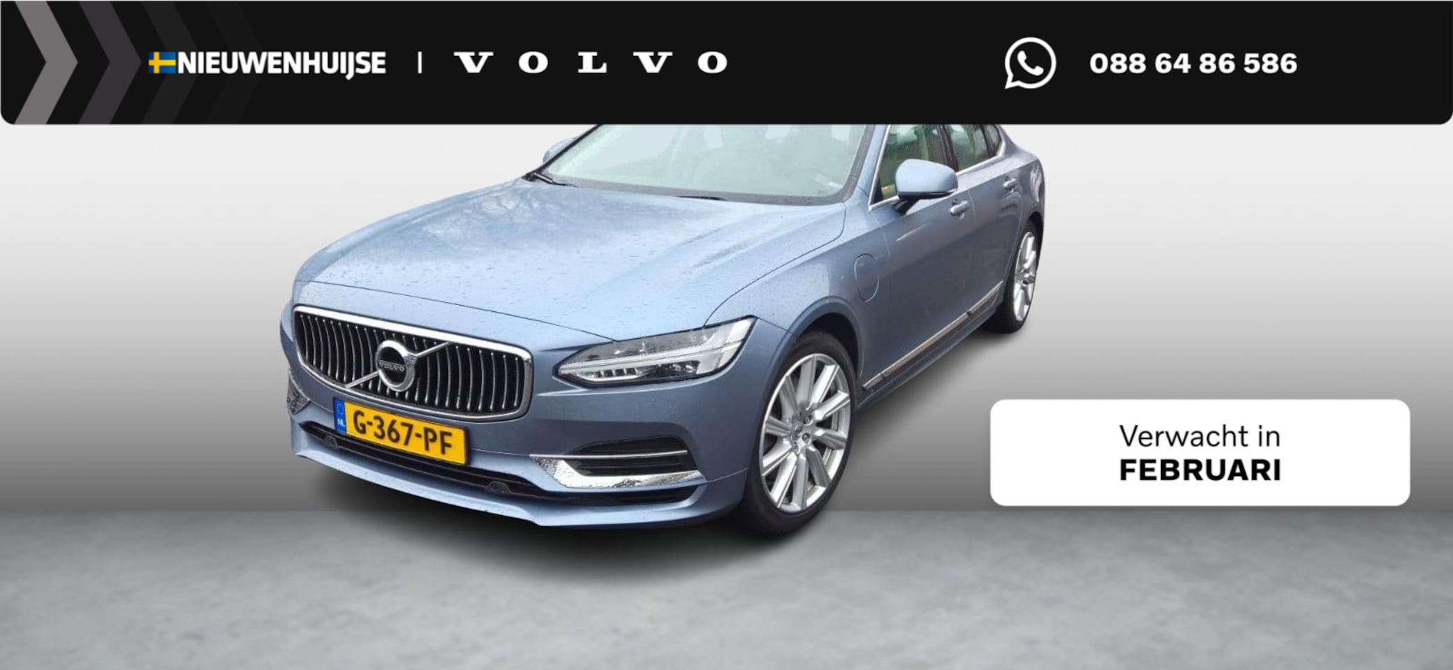 Volvo S90 - 2.0 T8 AWD Inscription | Plug-In Hybride (PHEV) | Harman Kardon Audio | Nappa Lederen bekl - AutoWereld.nl