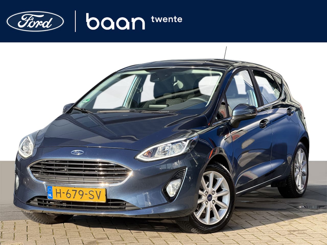 Ford Fiesta - 1.0 EcoBoost Titanium | Cruise C. | All Season banden | Apple Carplay | Climate C. | - AutoWereld.nl